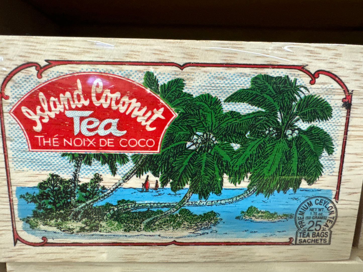 Island Coconut Tea Box