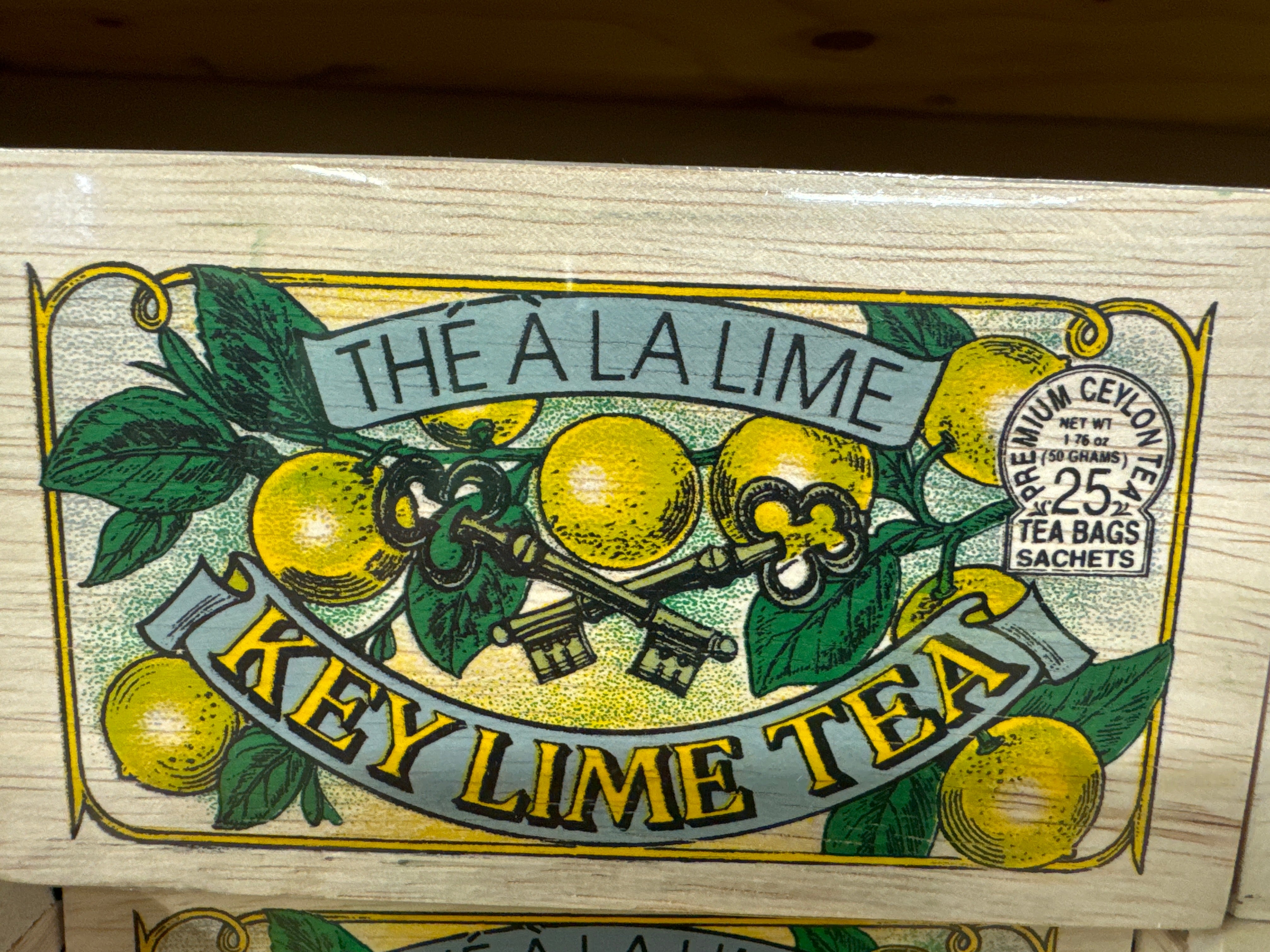 Key Tea Can Key Lime Tea Box – Greencastle Coffee Roasters