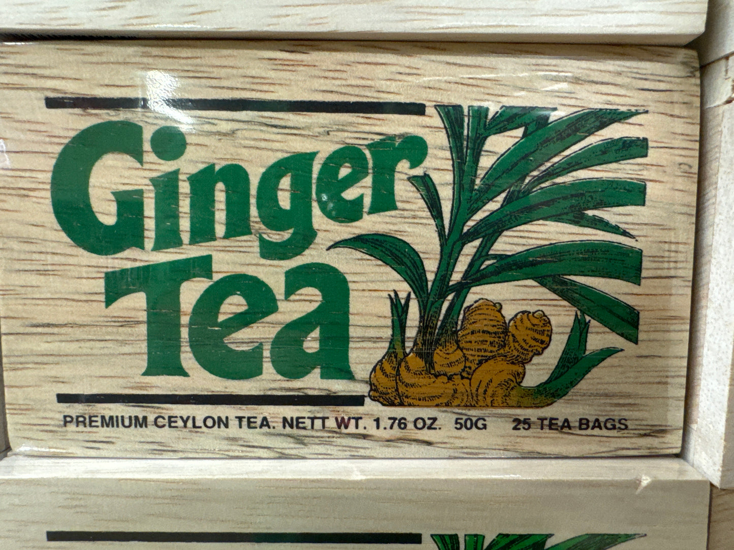 Ginger Tea Box