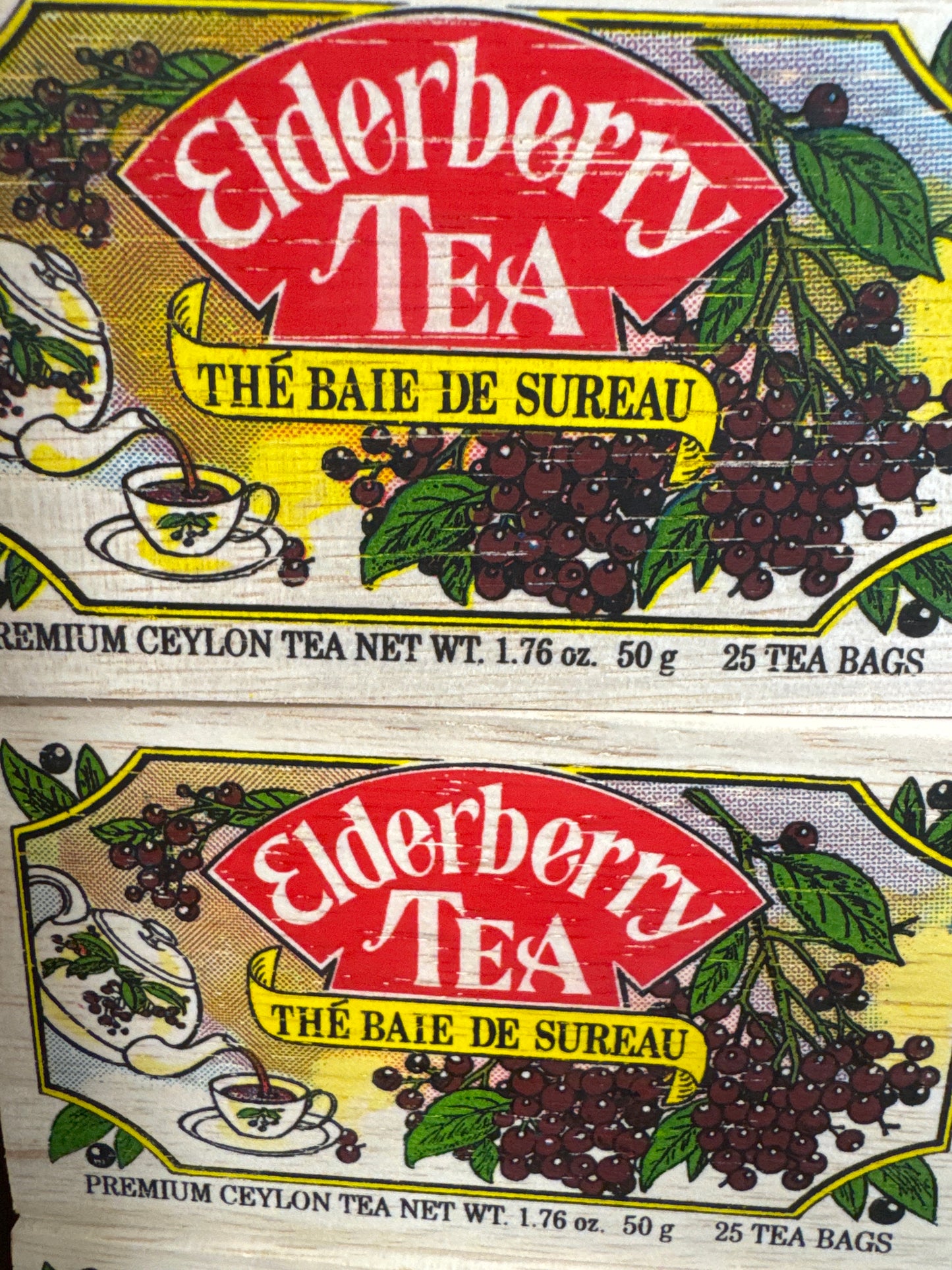 Elderberry Tea Box