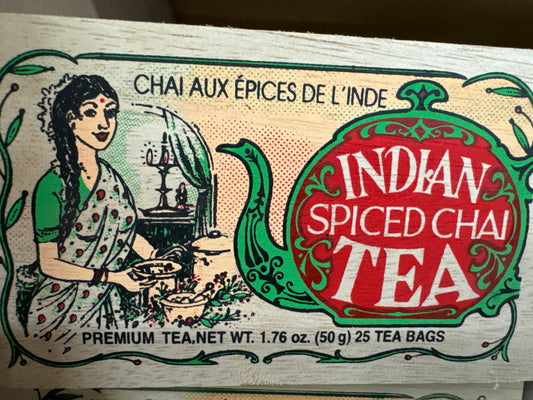 Indian Spiced Chai Tea Box