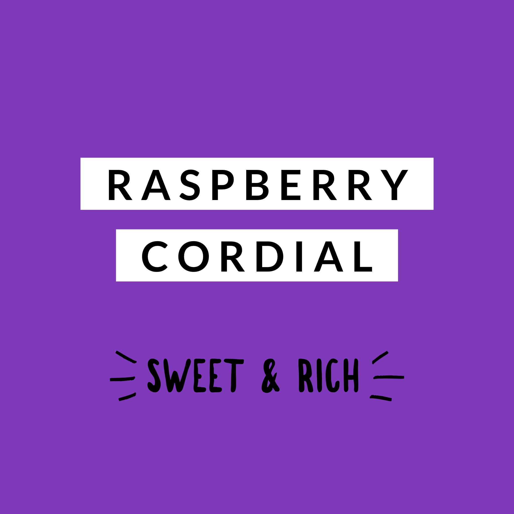 Raspberry Codial Raspberry Cordial – Greencastle Coffee Roasters