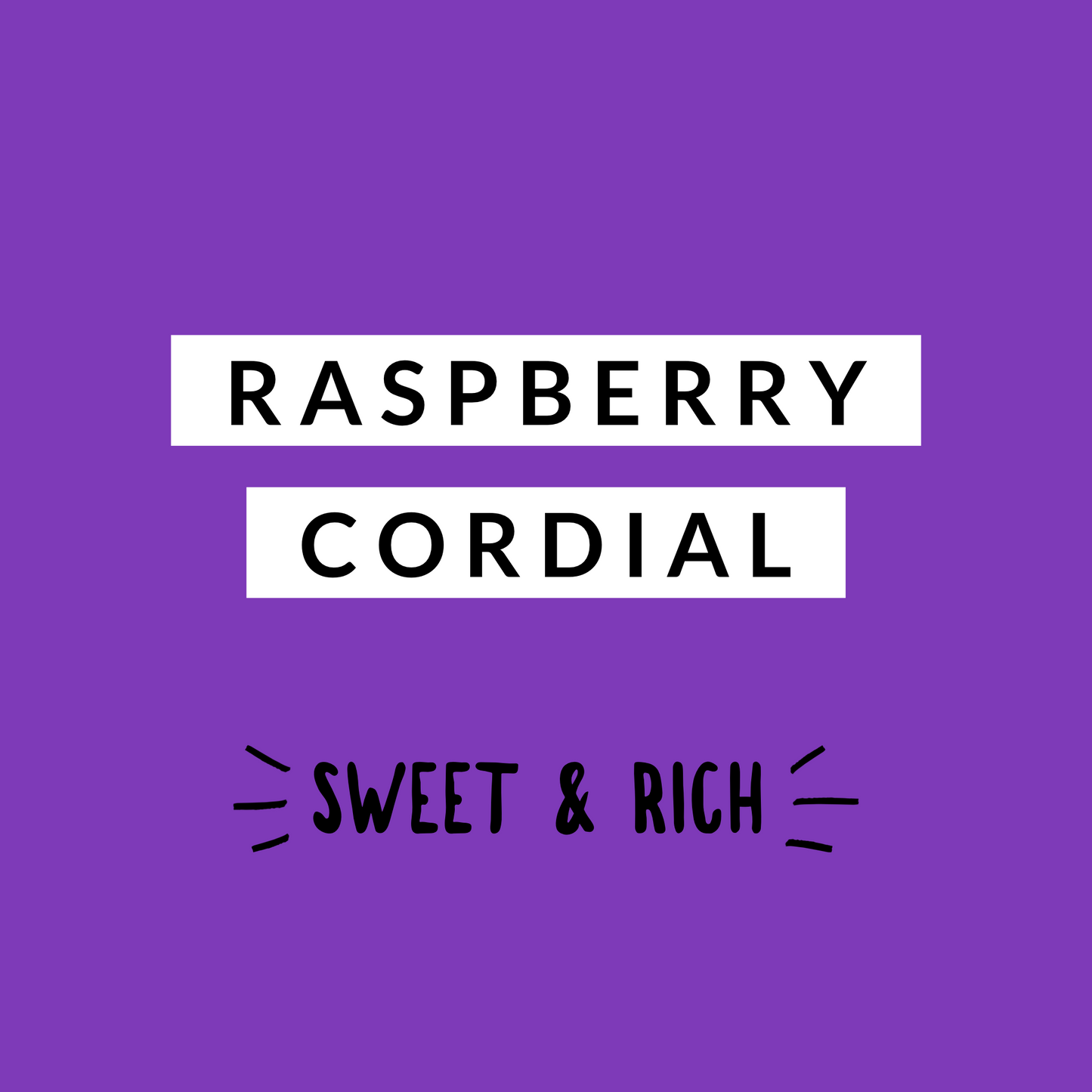 Raspberry Cordial