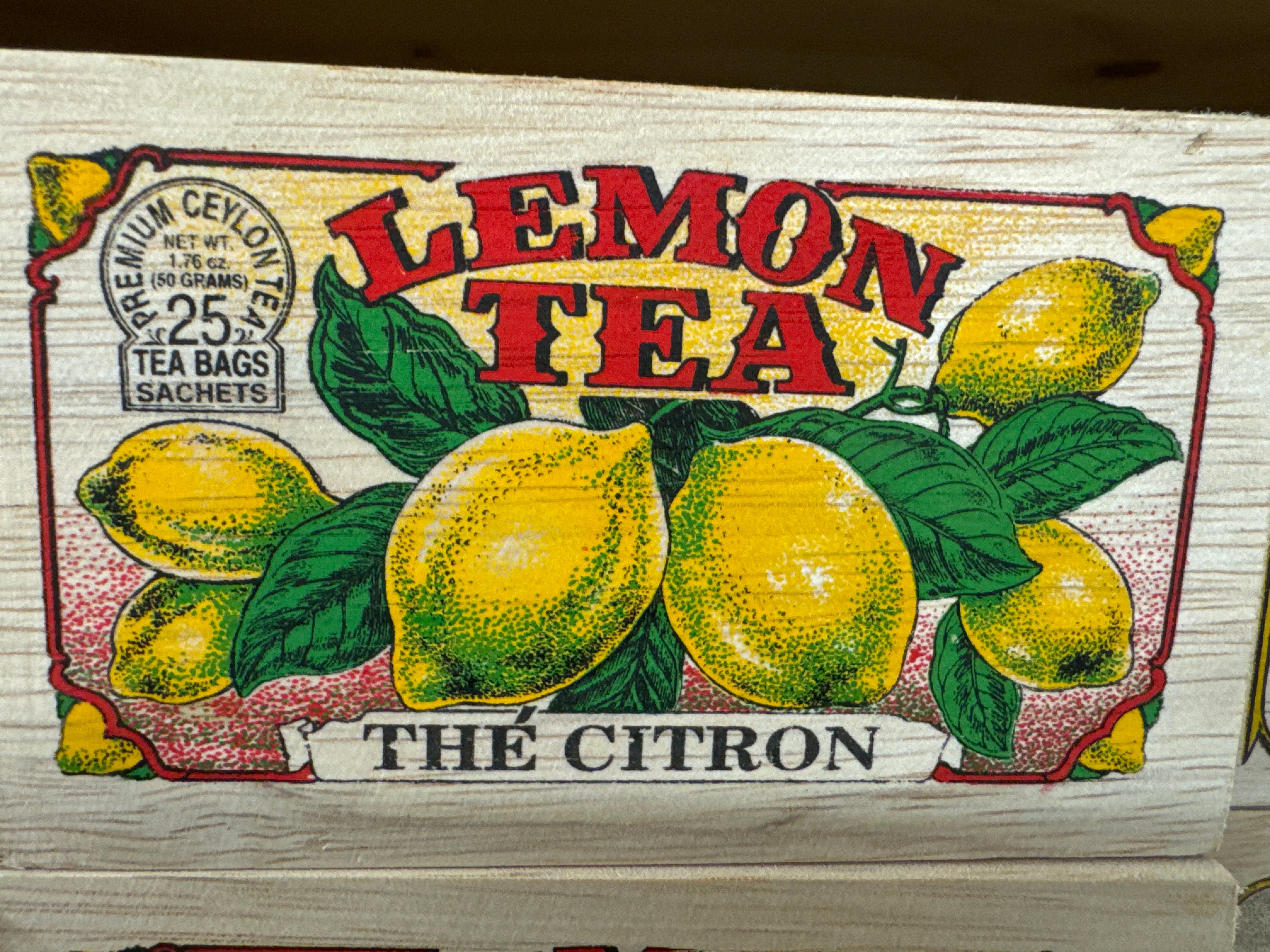 Lemon Tea Box – Greencastle Coffee Roasters