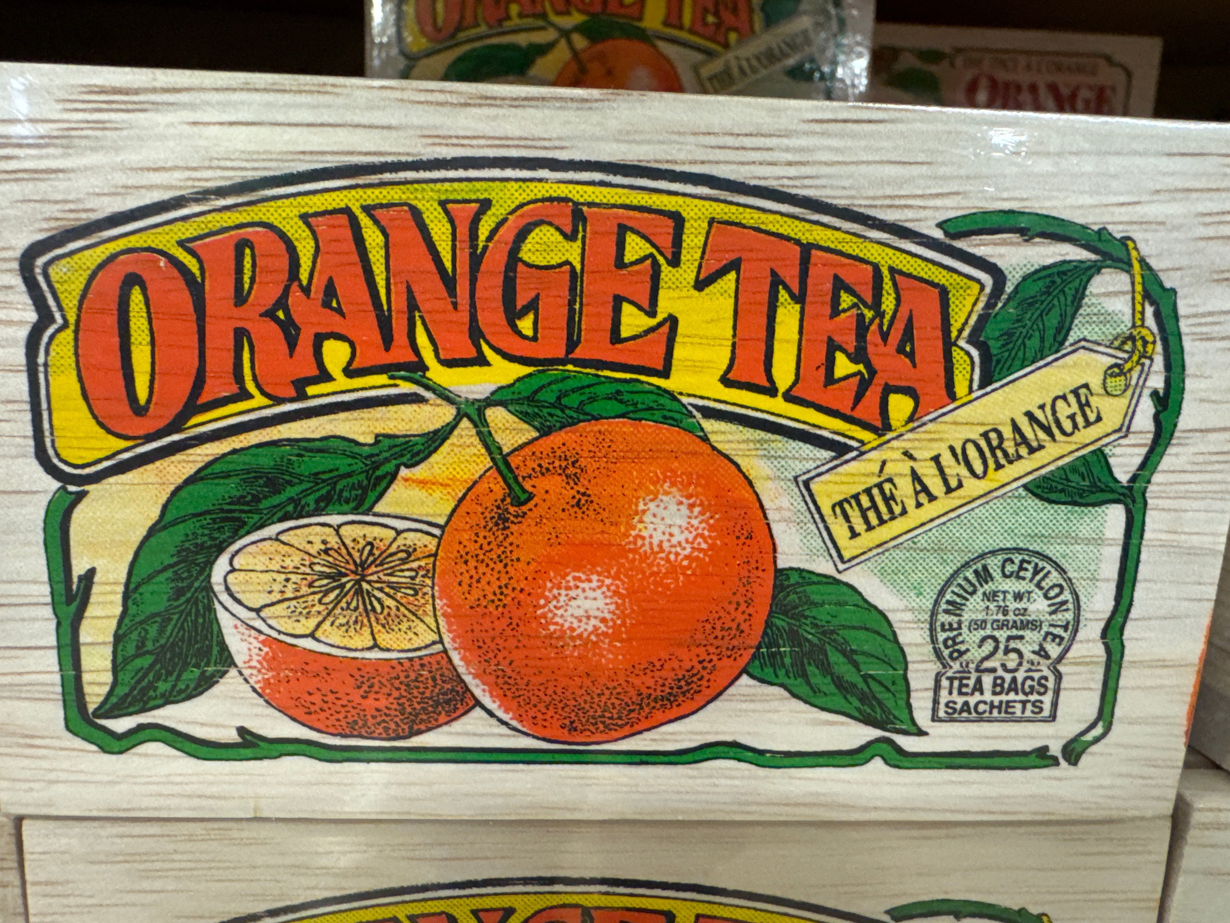 Orange Tea Package Orange Tea Box – Greencastle Coffee Roasters