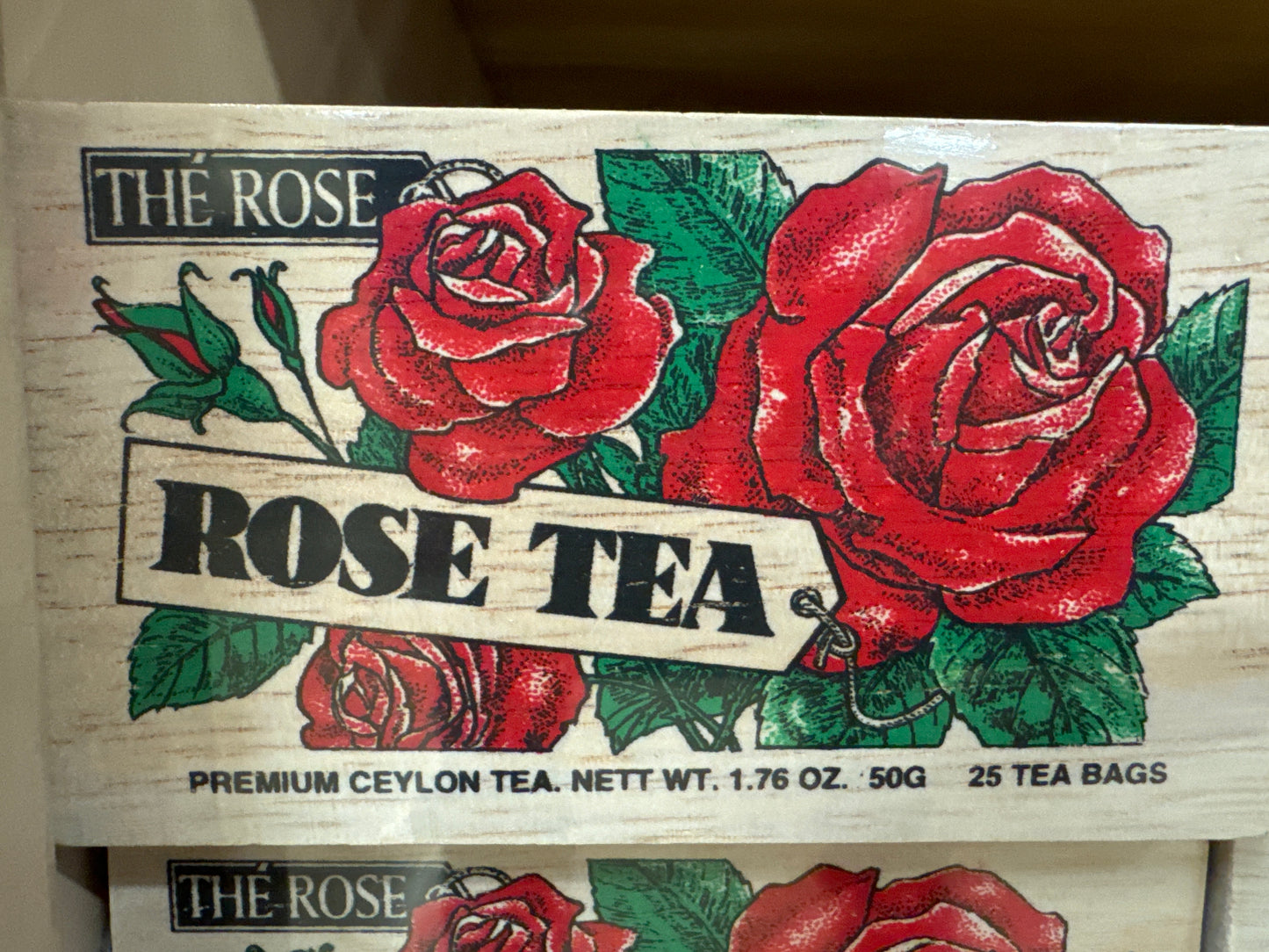 Rose Tea Box