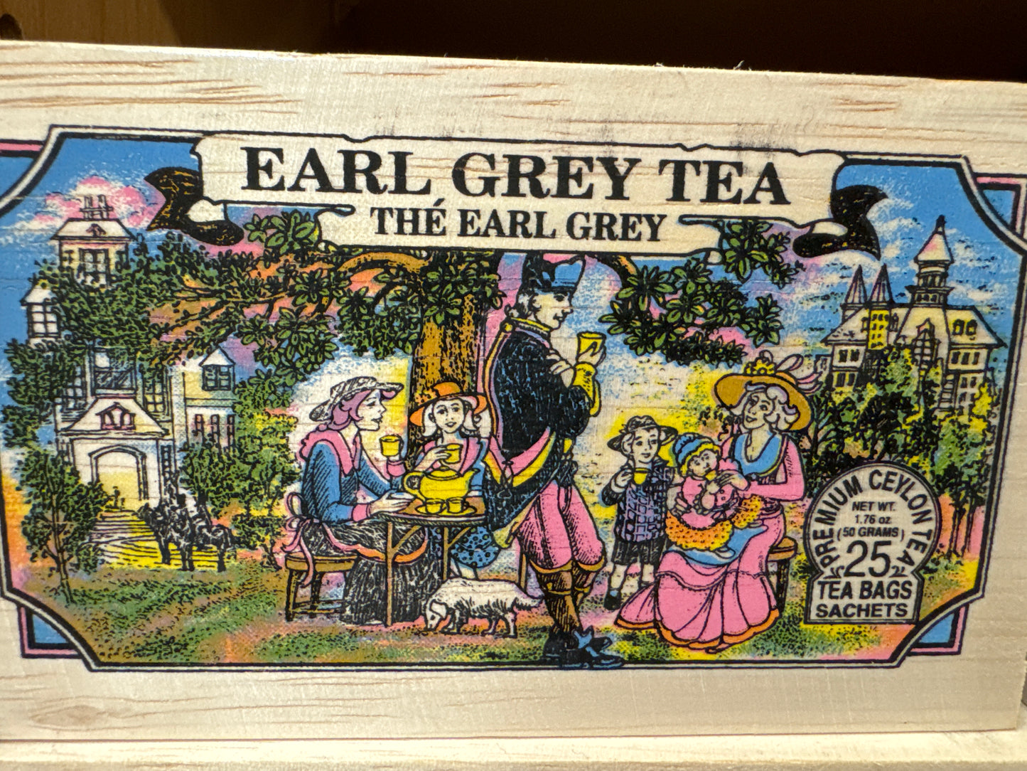 Earl Grey Tea Box