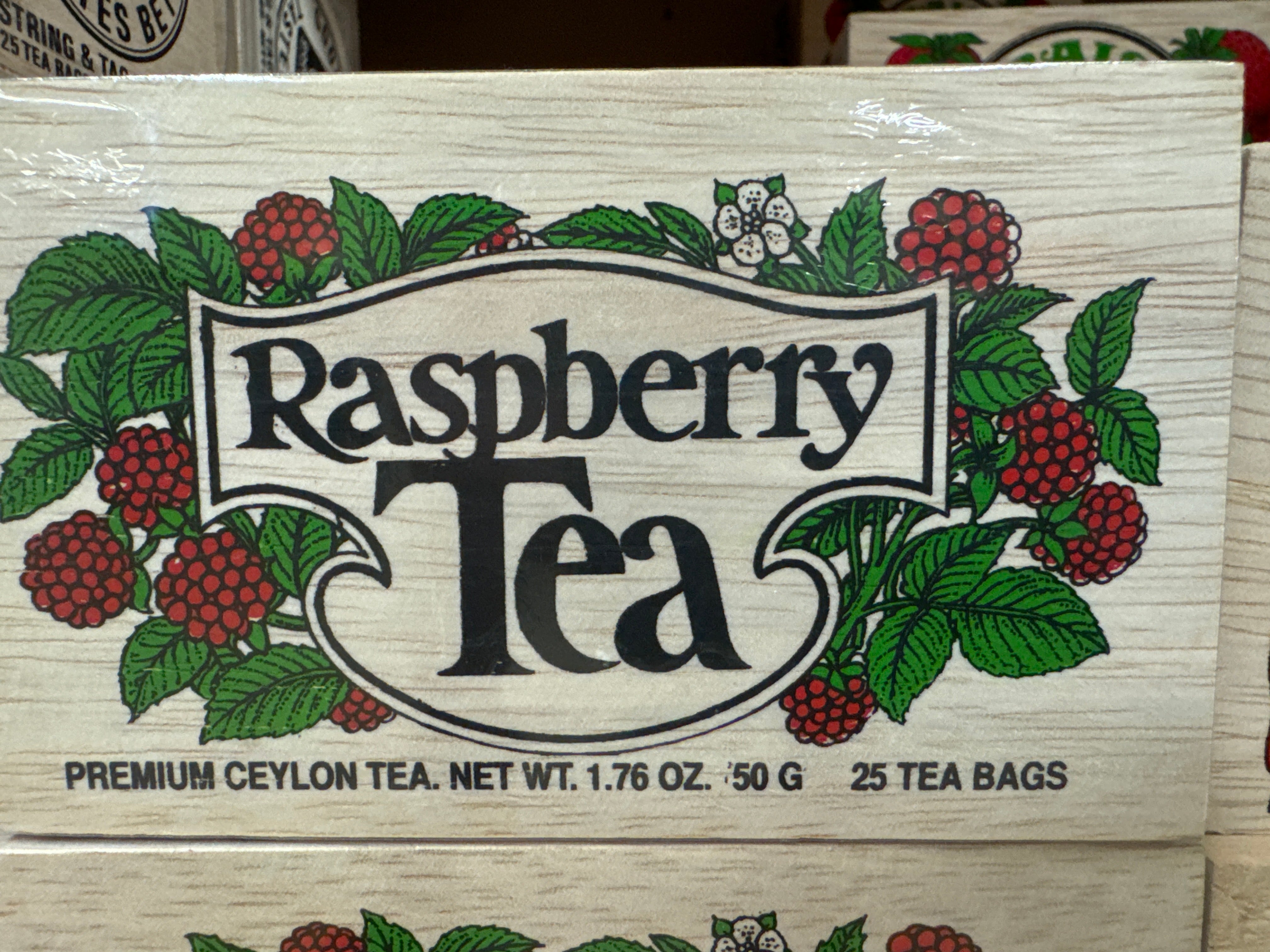 Raspberry Tea Box – Greencastle Coffee Roasters