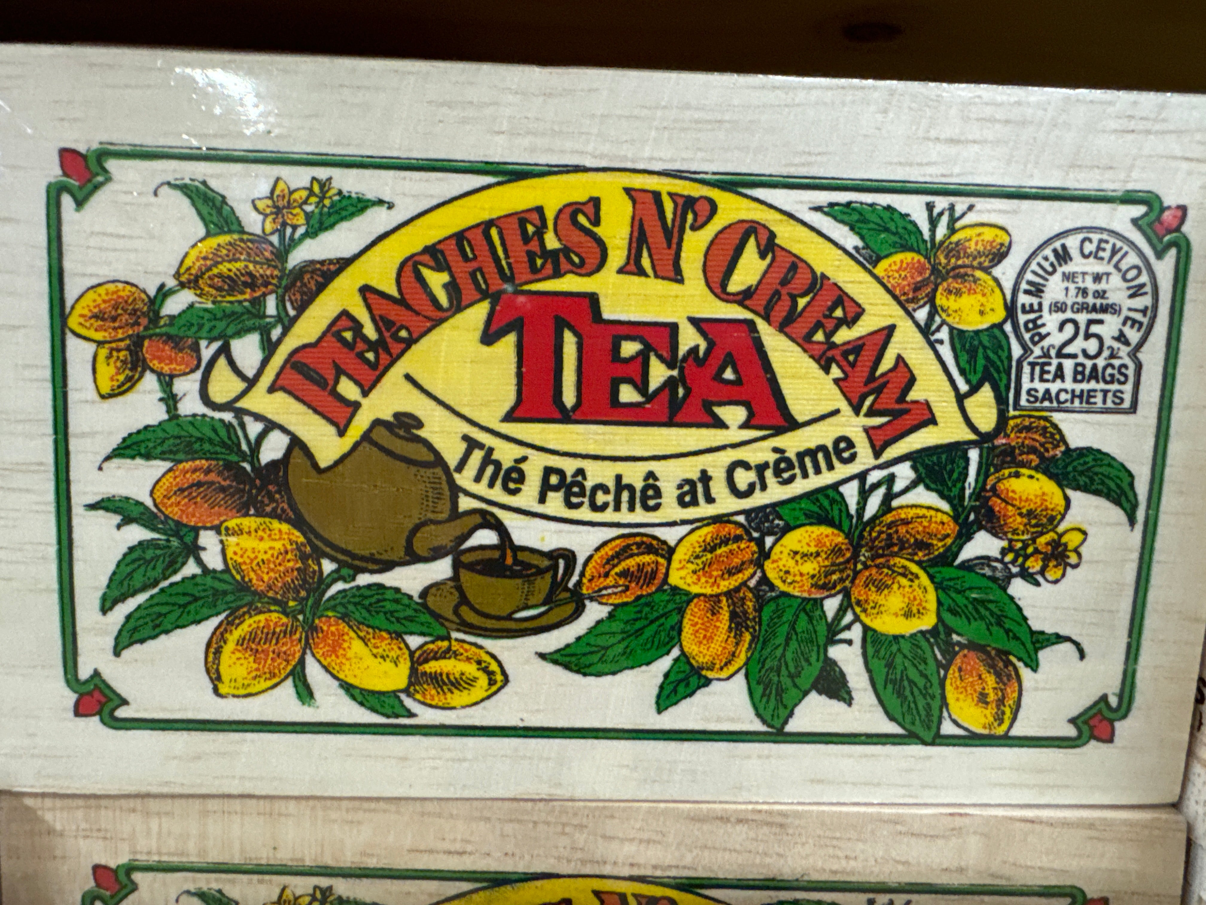 Peaches n’ Cream Tea Box – Greencastle Coffee Roasters