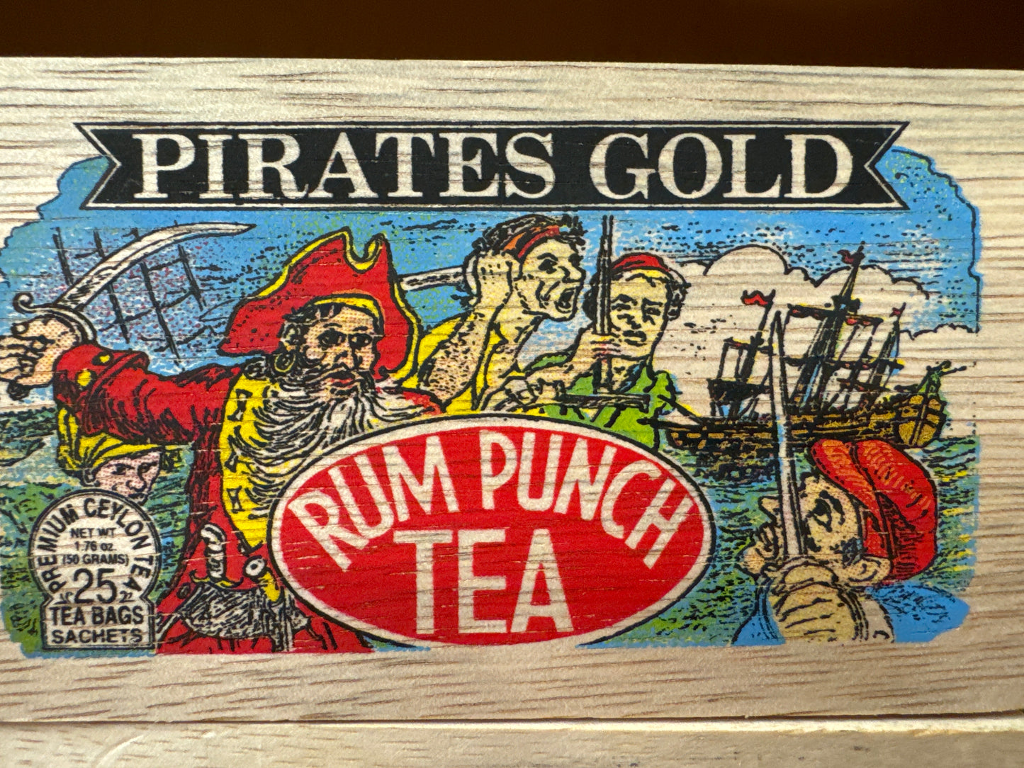 Pirates Gold Rum Punch Tea Box